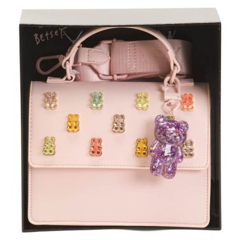 BETSEY JOHNSON Crossbody With Gummy Bear Charm - Picture 5 of 5